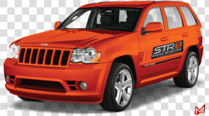 Str8 Mob Det Logo 2 Full Car Sideview   Png Download   Grand Cherokee Sport 2008  Transparent Png