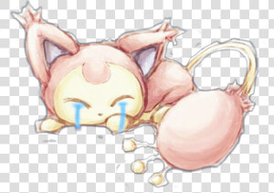  pokemon skitty sad   Illustration  HD Png Download