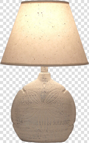 Cottage Sand Dollar Accent Lamp   Lamp  HD Png Download