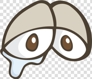 Crying Face Png   Cartoon Eyes Crying Png  Transparent Png