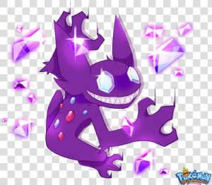  302 Sableye In Our Pokemon Generation Iii Art Tribute   Cartoon  HD Png Download