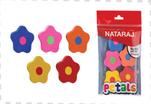 Natraj Petals Rubber   Nataraj Eraser  HD Png Download