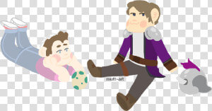 Doodled Me And  lesbian herobrine From Lgbt Crafting   Cartoon  HD Png Download