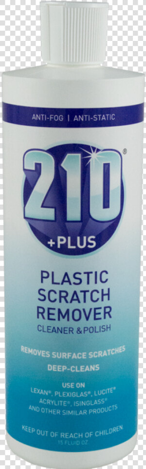 Plastic Scratch Remover Cleaner  Polish   Bottle  HD Png Download