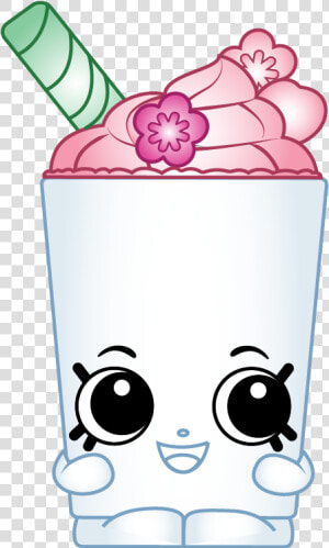 Transparent Shopkins Clipart   Shopkins Season 8 Miki Milkshake  HD Png Download