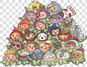 All Heroes Pachimari Overwatch  HD Png Download