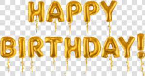 View Full Size   Gold Happy Birthday Text Png  Transparent Png