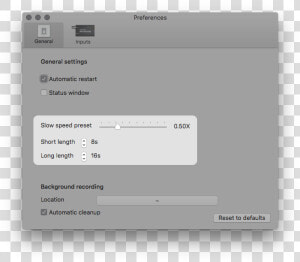 Settings preset  HD Png Download