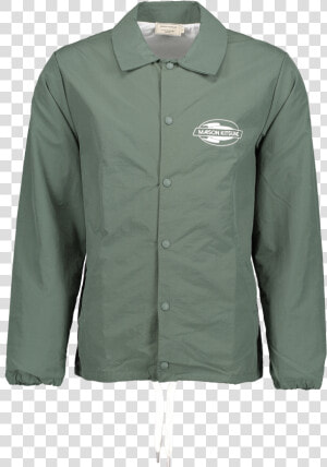 Maison Kitsune Green Windbreaker Size  HD Png Download