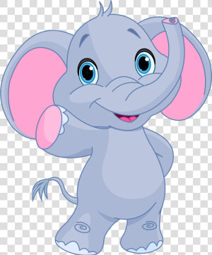 Baby Elephant Clipart   Cute Elephant Clipart  HD Png Download