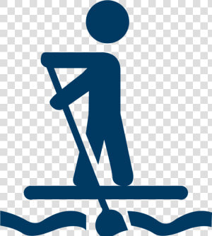 Standup Paddleboarding Paddling Surfboard Clip Art   Paddleboarding  HD Png Download