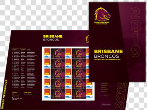 Nrl 2019 Brisbane Broncos Stamp Pack Product Photo   Fremantle Dockers 2019  HD Png Download