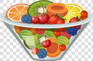 Salad Clipart Png   Fruit Salad Clipart Png  Transparent Png