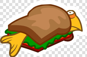 Sandwich   Png Download   Club Penguin Sandwich  Transparent Png