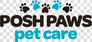 Hires Logo Posh Paws Pet Care Large   Posh Paws  HD Png Download