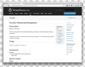 Trailingslash It In Wordpress   Rails Better Errors  HD Png Download