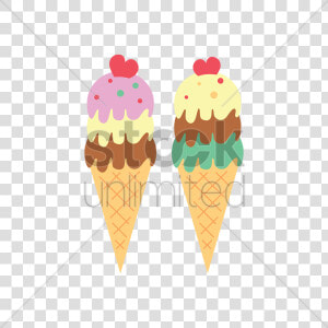 Shapes Clipart Ice Cream Cone   Ice Cream Cone  HD Png Download