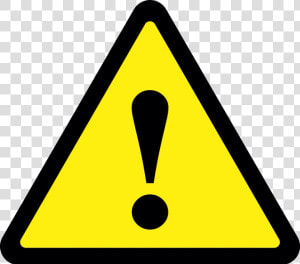 Download This High Resolution Attention Png Picture   Warning Sign Png  Transparent Png