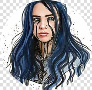 Billie Eilish Drawing Easy  HD Png Download