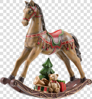 Nostalgic Rocking Horse  Brown   Stallion  HD Png Download