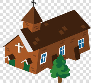 Clipart Church Church Building   House  HD Png Download