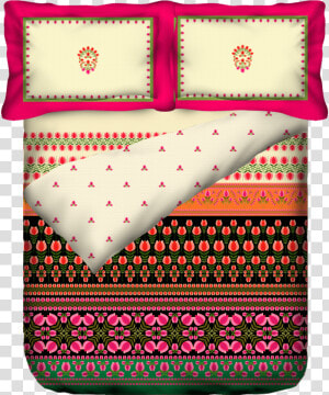 Manish Arora Comforter King Size   Bed Sheet  HD Png Download