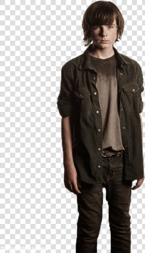 Transparent Carl To Protect Your Blog   Twd Carl Season 4  HD Png Download