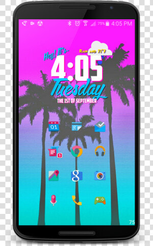 Miami Vice Android Theme  HD Png Download