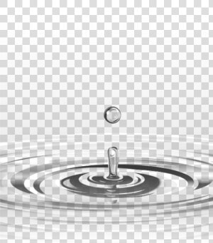 Transparent Water Drop Transparent Png   Draw A Simple Water Droplet  Png Download