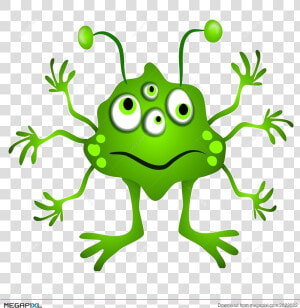 Alien Green Cartoon Clipart Illustration Transparent   Monster Have Got Has Got  HD Png Download