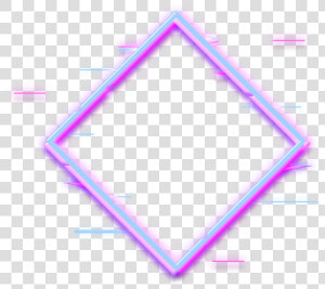  square  glitch  border  neon  error  geometric  frame   Pattern  HD Png Download