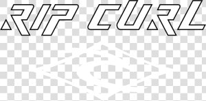 Rip Curl Logo Black And White   Rip Curl  HD Png Download