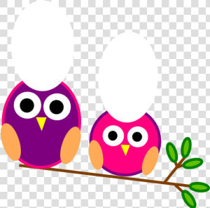 Purple Cute Owl Clipart   Cute Owl Vector Png  Transparent Png