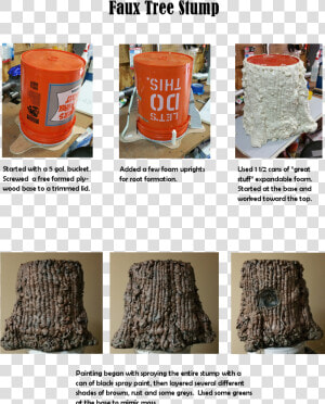 Diy Tree Stump Prop  HD Png Download