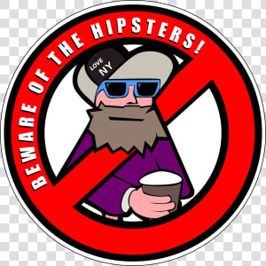 Beware Of The Hipsters Clip Arts   Clip Art  HD Png Download