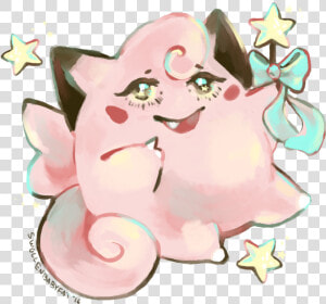 A Transparent Clefairy To Leave You A Wish On Your   Cartoon  HD Png Download