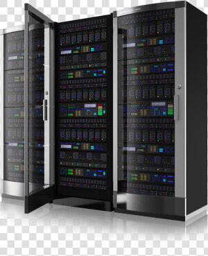 Computer Case Server 19 inch Rack Computer Network   Hp Dell Ibm Servers  HD Png Download