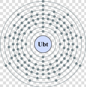 Electron Shell 123 Unbitrium   Meitnerium Atom  HD Png Download