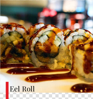 Zato Sushi Eel Roll Png   California Roll  Transparent Png