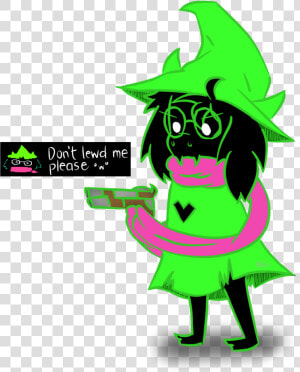 Deltarune Ralsei With A Gun  HD Png Download