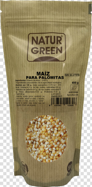 Maíz Para Palomitas Naturgreen   Semillas De Cañamo Naturgreen  HD Png Download