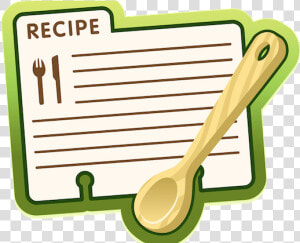 Recipe card   Transparent Recipe Clipart  HD Png Download