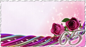 65th Anniversary Clipart   70th Birthday Background Pink  HD Png Download