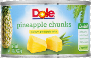 Dole Pineapple 8oz Transparent  HD Png Download