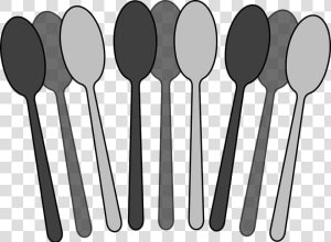 Spoon  Silverware  Flatwear  Utensils  Metal Spoons   Spoons Cartoon  HD Png Download