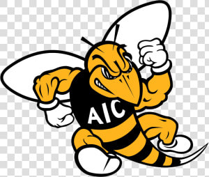 The Bentley U   Aic Yellow Jackets Logo  HD Png Download