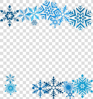 Beautiful Blue Snowflake Png Download   Blue Transparent Background Snowflake  Png Download