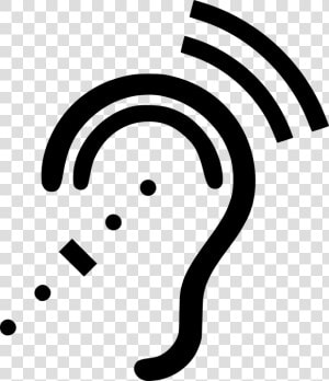 Hearing  Ear  Sound  Listen  Deaf  HD Png Download