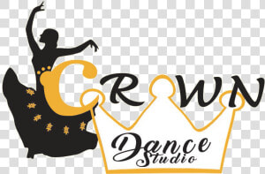 Crown Dance Studio  Logo   Logo For Dance  HD Png Download