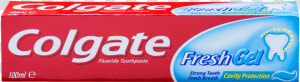 Colgate Tooth Paste Fresh Gel Cavity Protection 100   Colgate  HD Png Download